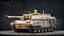 3D Rigged AMX56 Leclerc GameReady LODs model