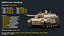 3D Rigged AMX56 Leclerc GameReady LODs model