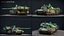 3D Rigged AMX56 Leclerc GameReady LODs model