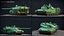 3D Rigged AMX56 Leclerc GameReady LODs model