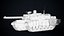 3D Rigged AMX56 Leclerc GameReady LODs model