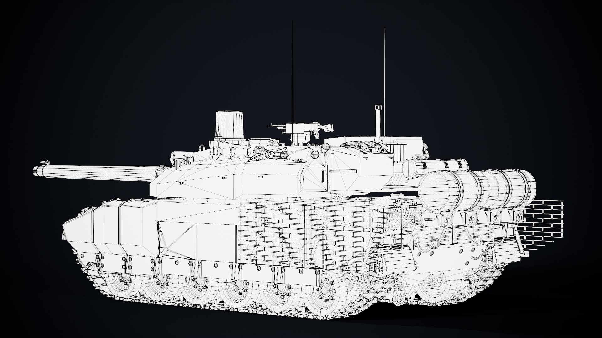 3D Rigged AMX56 Leclerc GameReady LODs model https://p.turbosquid.com/ts-thumb/Vs/iAbQvo/qX/wire4/png/1668347749/1920x1080/fit_q87/6c8db6603cf394bbae5198a64d3da1ea7d1a4351/wire4.jpg