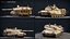 3D Rigged AMX56 Leclerc GameReady LODs model