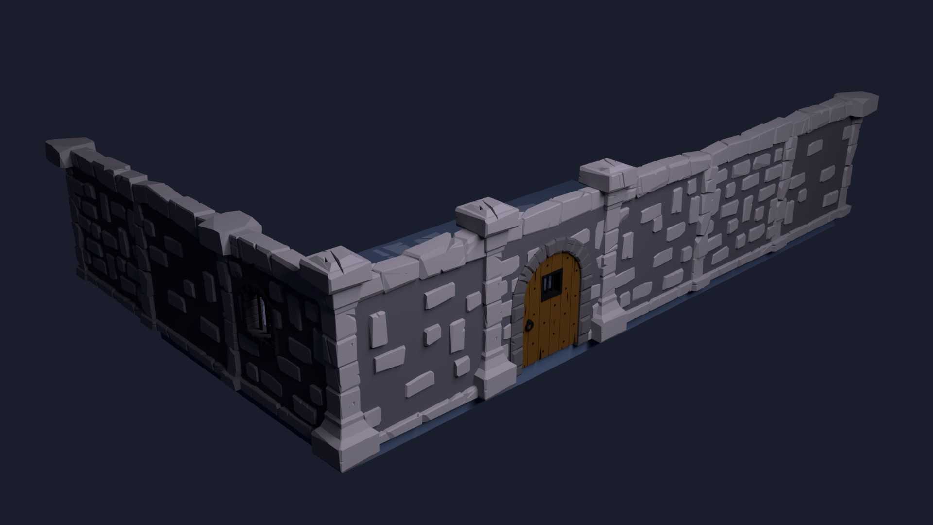 3D modular dungeon model - TurboSquid 1216453