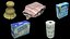 Cleaning  supply collection 01 3D model