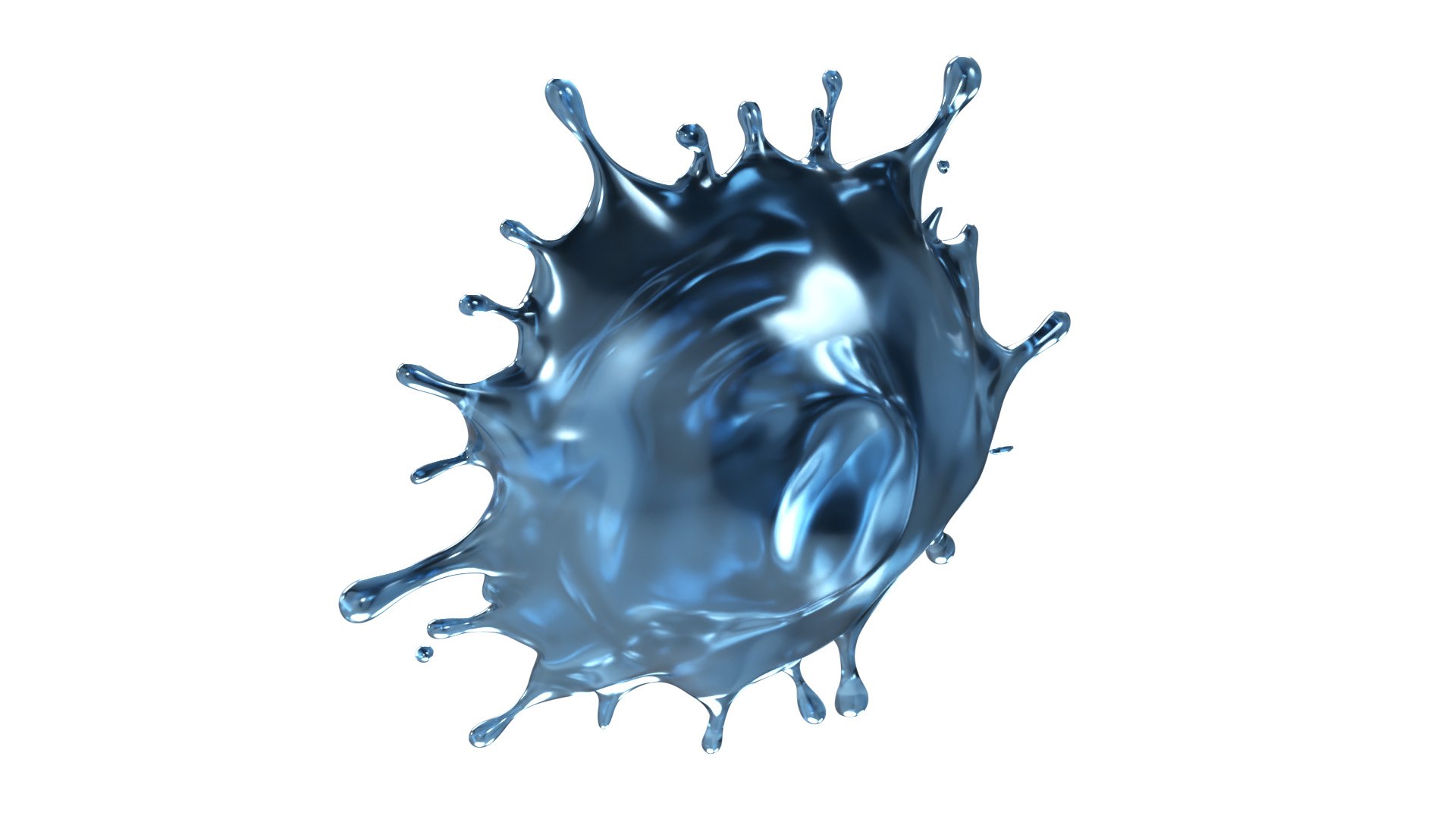 Splash Water 01 3D Model - TurboSquid 2166795