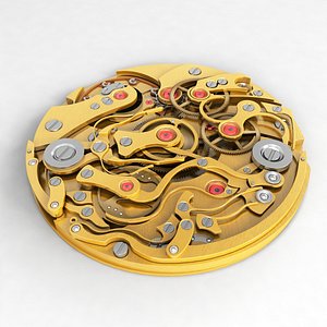 Watch Mechanism V5 (Gold)