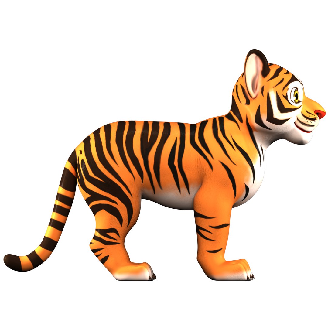 Bengal Tiger ANIMATED Yeti 3D model - TurboSquid 2124743