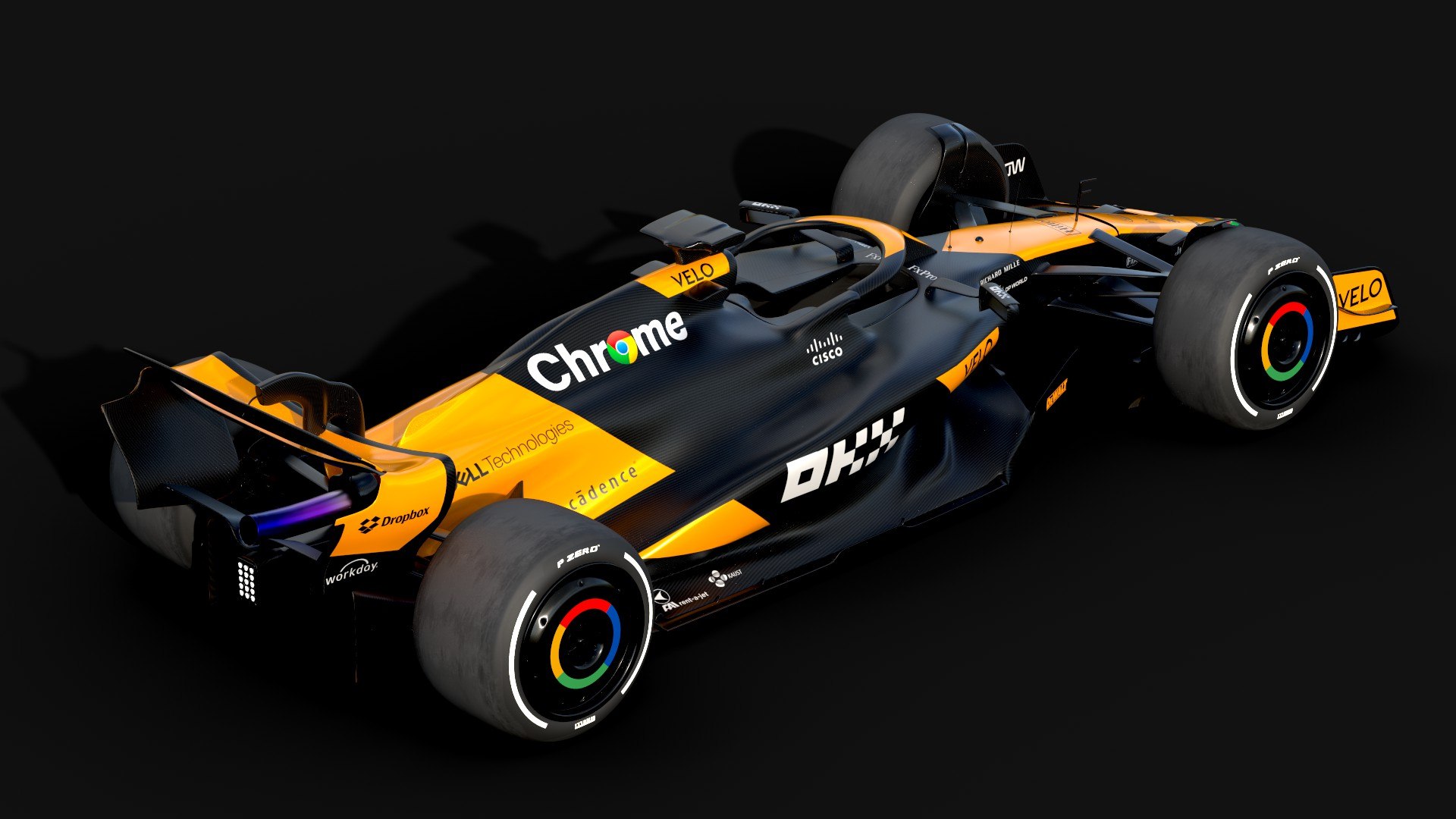 3D F1 McLaren MCL38 2024 Model - TurboSquid 2190479
