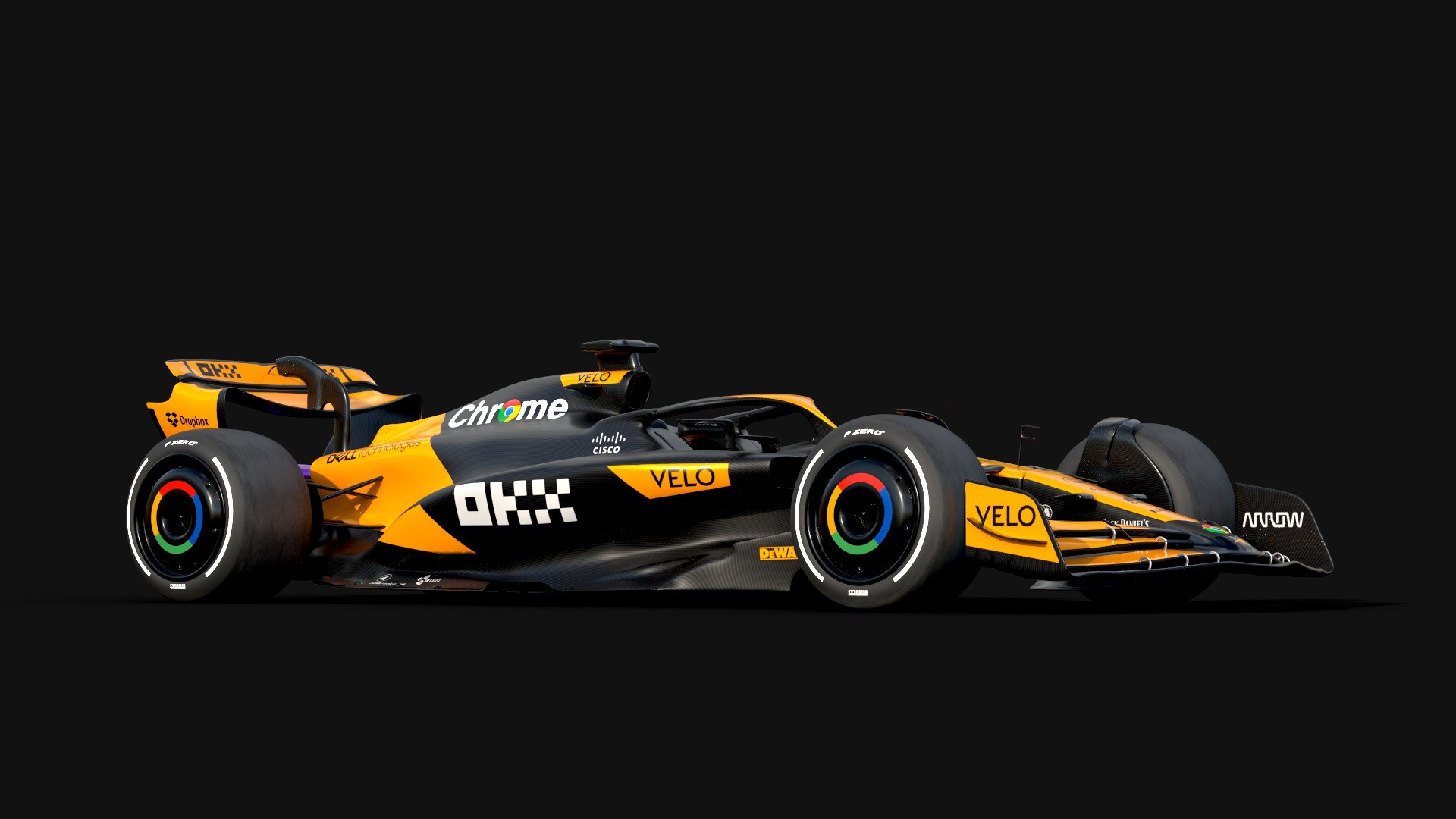 3D F1 McLaren MCL38 2024 Model - TurboSquid 2190479