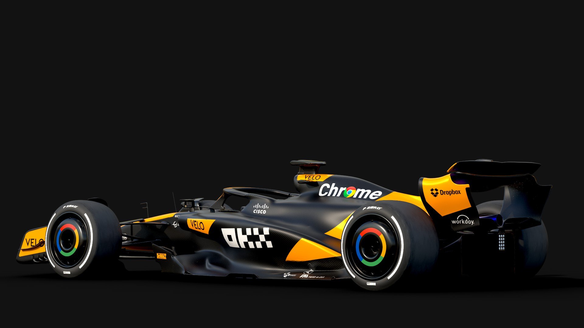 3D F1 McLaren MCL38 2024 Model - TurboSquid 2190479