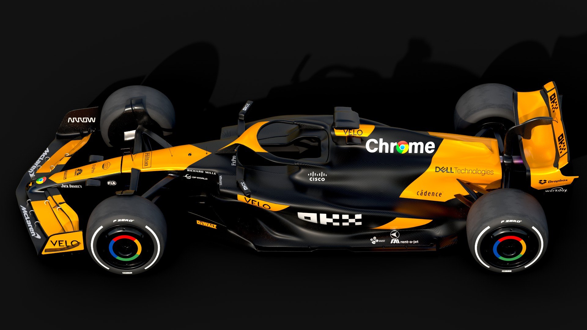 3D F1 McLaren MCL38 2024 Model - TurboSquid 2190479