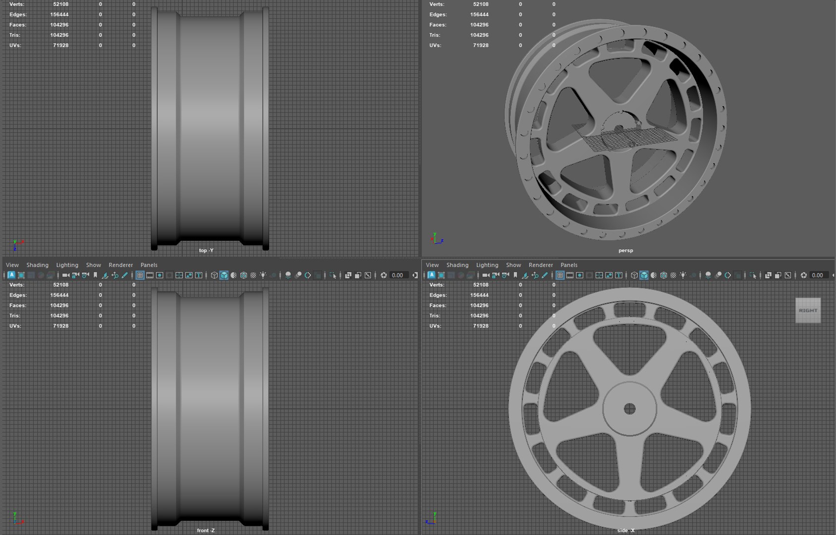 3D model 5 Spoke RC Drift Wheel 1 10 Scale 62mm Diameter  12mm Hex https://p.turbosquid.com/ts-thumb/Vs/ot3OzA/7r/render4/jpg/1747154701/1920x1080/fit_q87/3a6f6b14b590fcbeeaf364acbf8a3043c4490905/render4.jpg