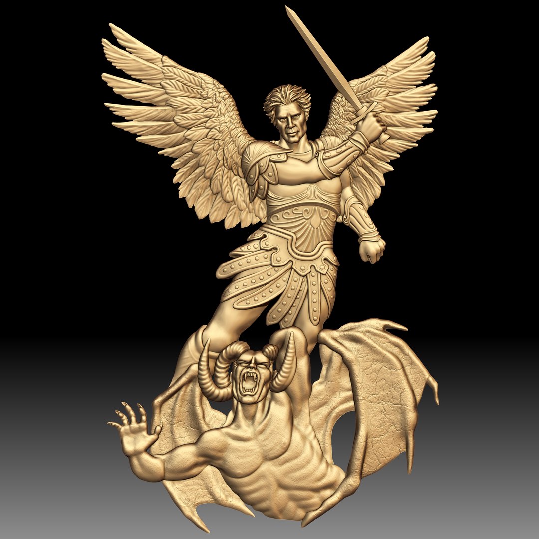 Angel and Demon low bas-relief for CNC router or printer model https://p.turbosquid.com/ts-thumb/Vs/r97aHk/mA/5/jpg/1678479652/1920x1080/fit_q87/92829b6ed9681b27989e2f7328aff5bacb05679d/5.jpg