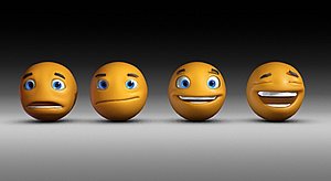 3ds max smiley happy laugh
