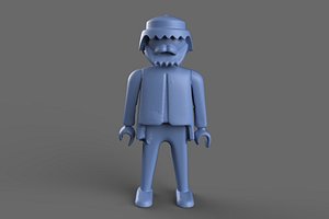 3D geobra toy model