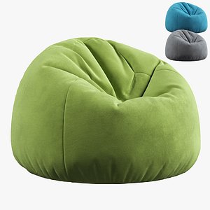 3D Large Outdoor Friendly Bean Bag Chair