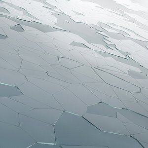 Split Shattered Glass 3D model
