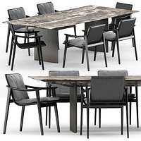 FYNN chair and LINHA DINING TABLE 3