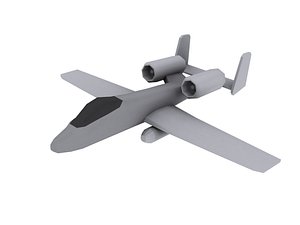 free a10 thunderbolt 3d model