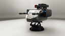 Sci-Fi Anti-Drone Turret PBR