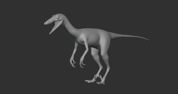 modelo 3d Unenlagia Basemesh Low Poly - TurboSquid 1995243