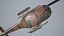 Bell UH-1B JGSDF 2 Basic Animation 3D model