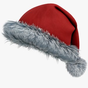 Low Poly Santa Hat