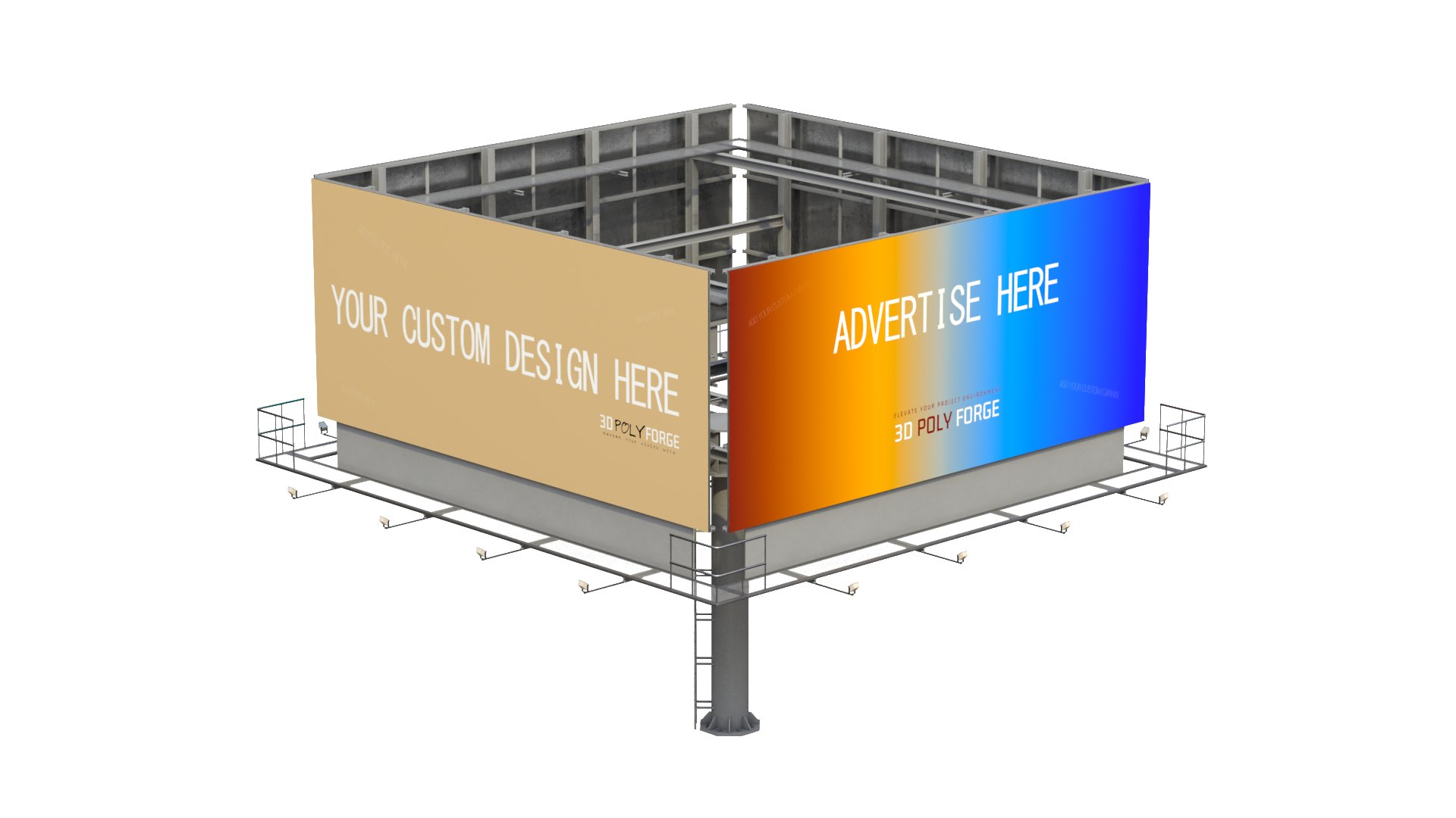 3D Unipole Billboards - Multiple Advertising Panel Set https://p.turbosquid.com/ts-thumb/Vt/SMmpak/8b/a4/png/1792534195/1920x1080/fit_q87/9a0d300be4bc187f7fd89a671084b2ffb5e43b17/a4.jpg