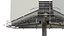 Unipole Billboards - Multiple Advertising Panel Set