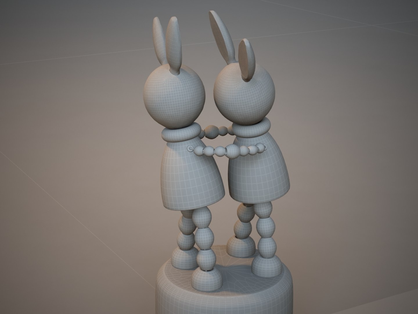 rabbit toy 3d model