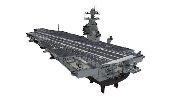 modelo 3d USS Gerald R. Ford - TurboSquid 2202614