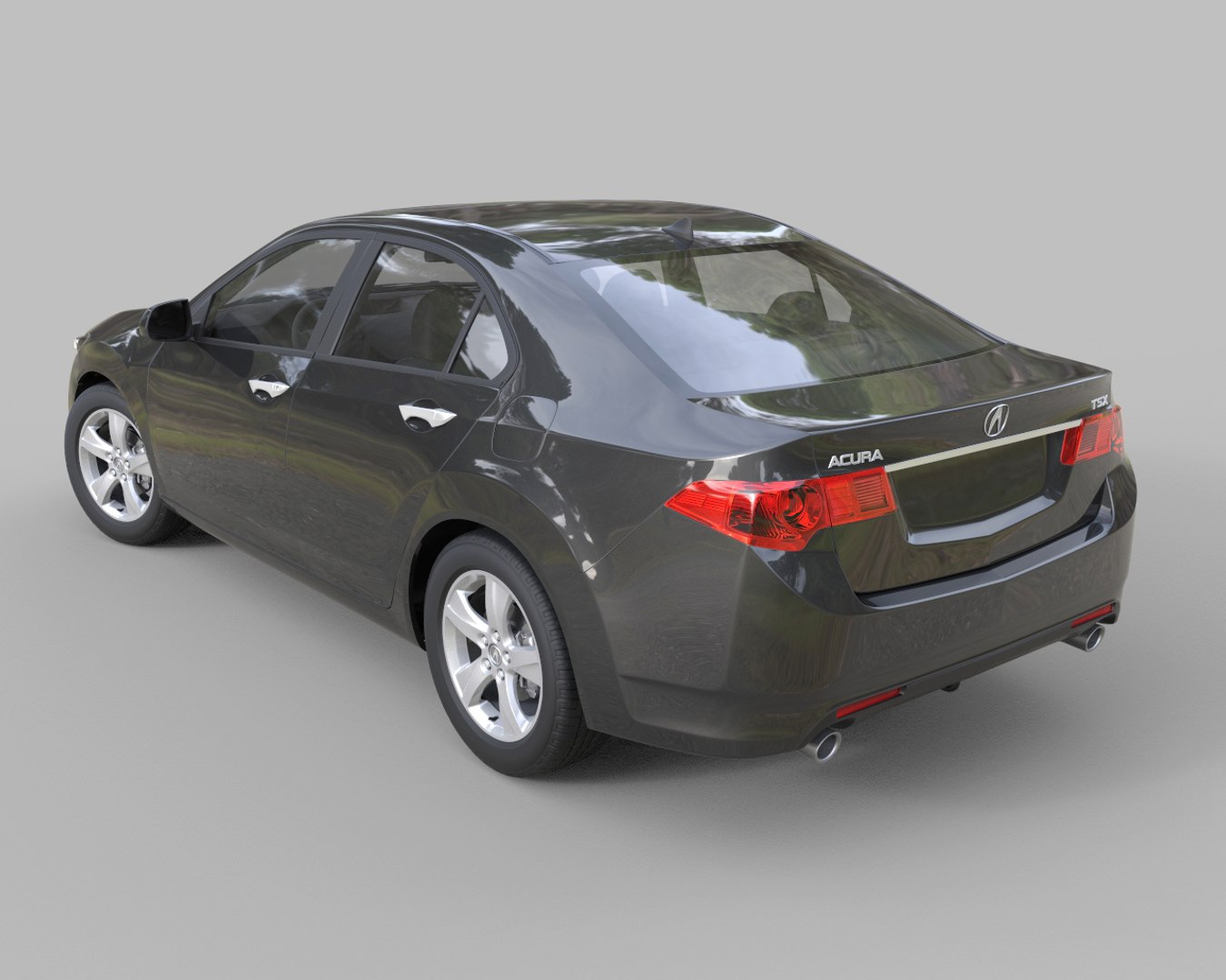 3d Max Acura Tsx Sedan