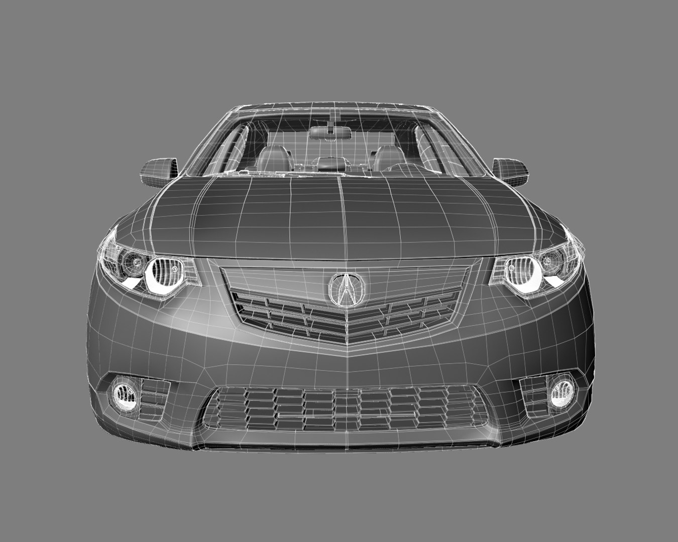 3d Max Acura Tsx Sedan