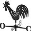3D Weathervane Rooster