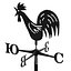 3D Weathervane Rooster