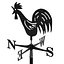 3D Weathervane Rooster