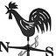 3D Weathervane Rooster