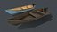 Barco de madera PBR