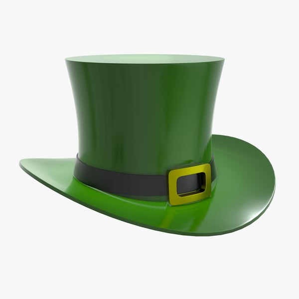 3D hat patrick day