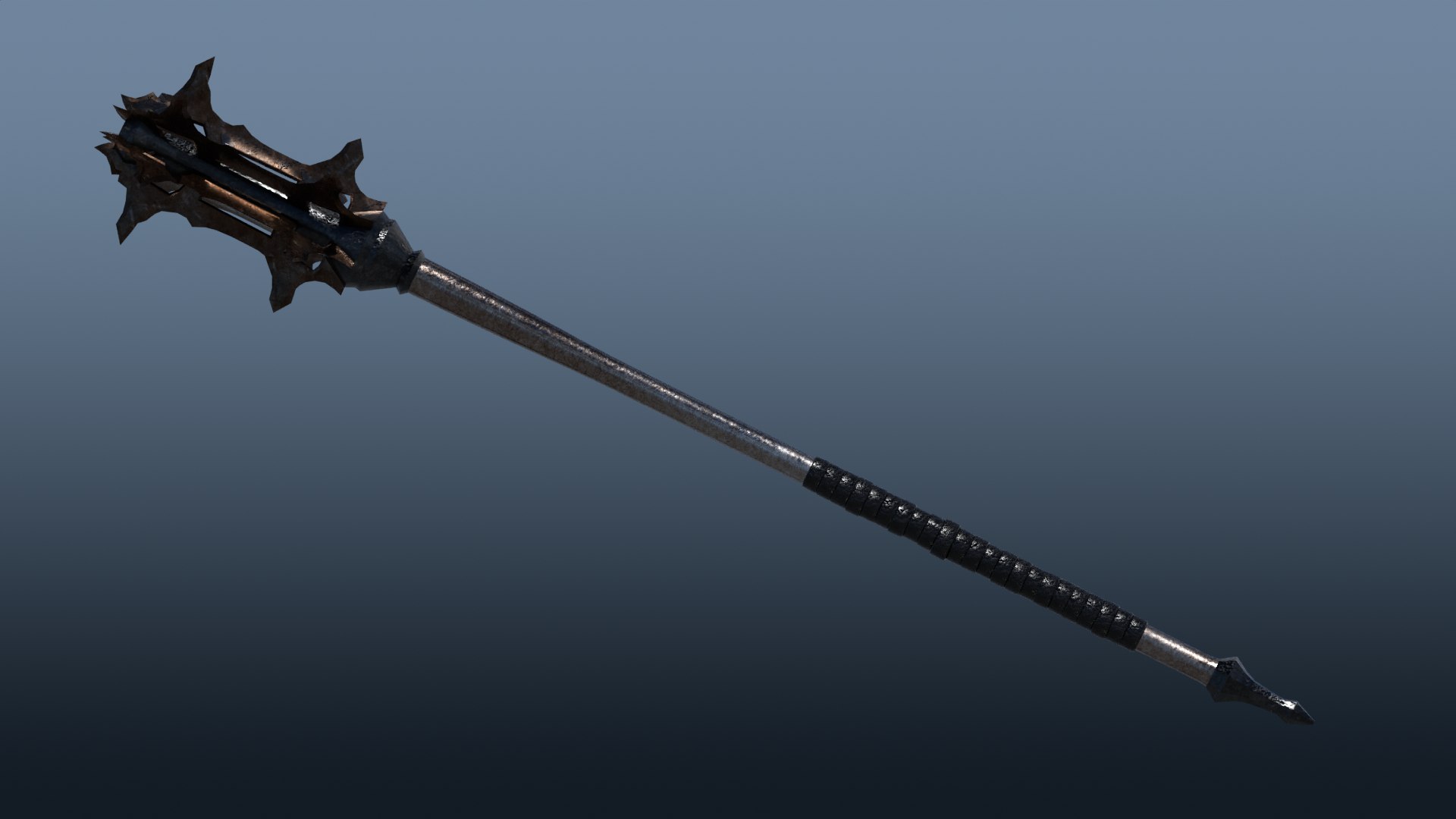 3D Medieval Meele Weapons https://p.turbosquid.com/ts-thumb/Vt/raFNvZ/v6/dualmace1/png/1720722867/1920x1080/fit_q87/fca3871c3fa9b2207783c66b39e26c2165d76d40/dualmace1.jpg
