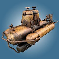 Old Mini Submarine