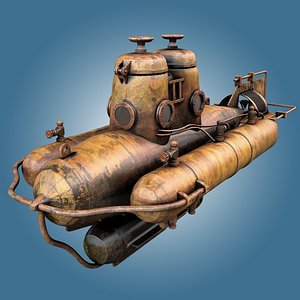 Old Mini Submarine
