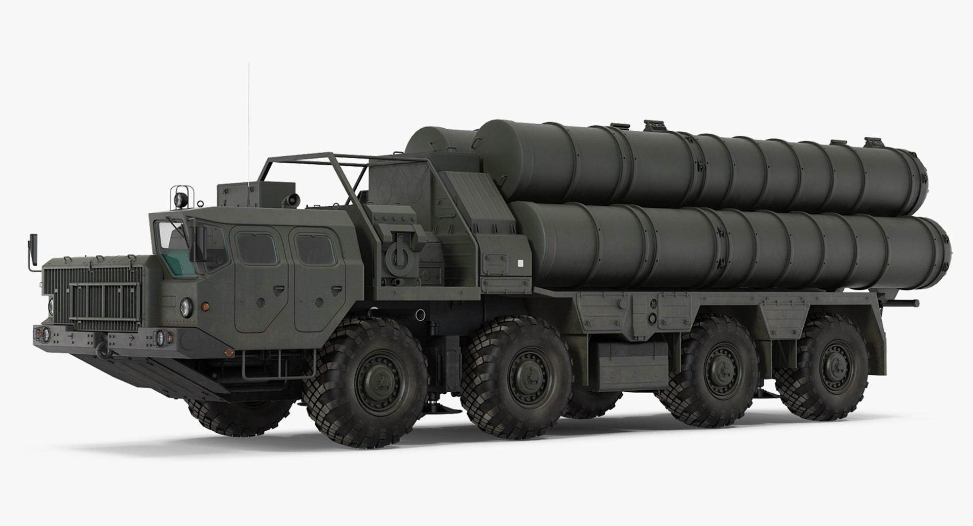 S-300 and S-400 Launch Vehicles Collection 3D model preview