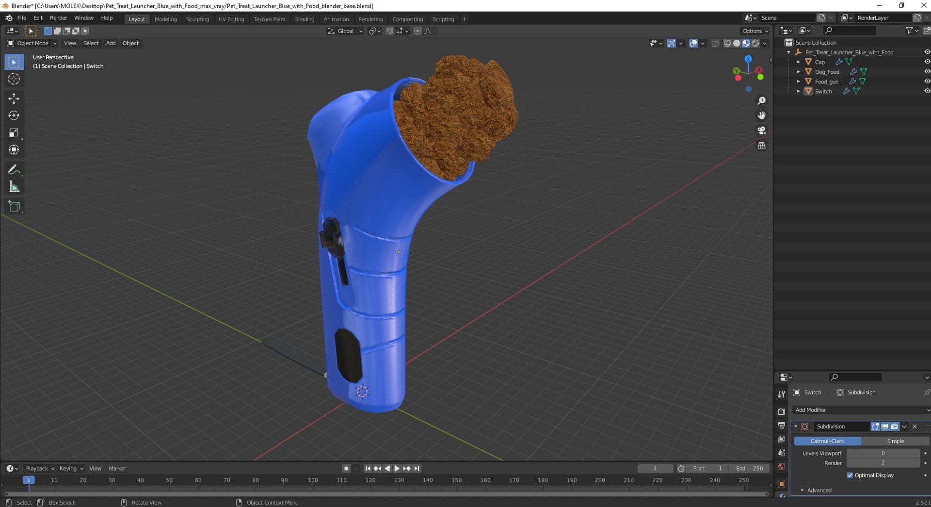 3D Pet Treat Launcher Blue with Food https://p.turbosquid.com/ts-thumb/Vt/w5uSCc/2q/pettreatlauncherbluewithfood3dmodel013/jpg/1709364433/1920x1080/fit_q87/170d94d775565200401c5176f407c7b80d82ef1b/pettreatlauncherbluewithfood3dmodel013.jpg