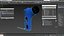 Pet Treat Launcher Blue with Food