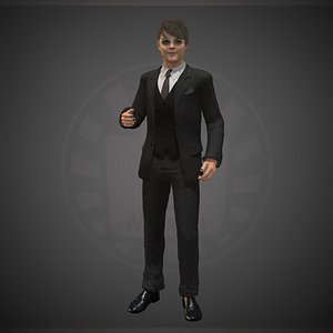 3D character people human