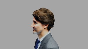justin trudeau 3D Model