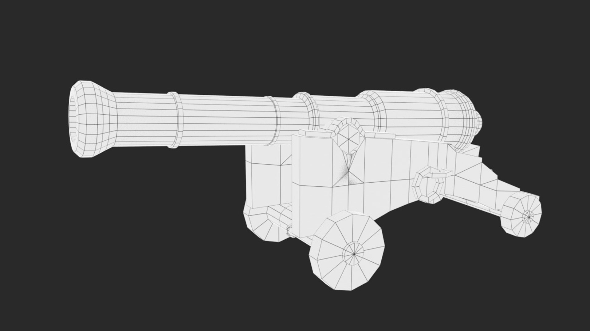 cannon historical 3D model https://p.turbosquid.com/ts-thumb/Vu/EqshqJ/0632wz0t/wireframe/jpg/1572005529/1920x1080/fit_q87/edad9258b684ac0d5e8be2ff8d5554d924ab0e4b/wireframe.jpg