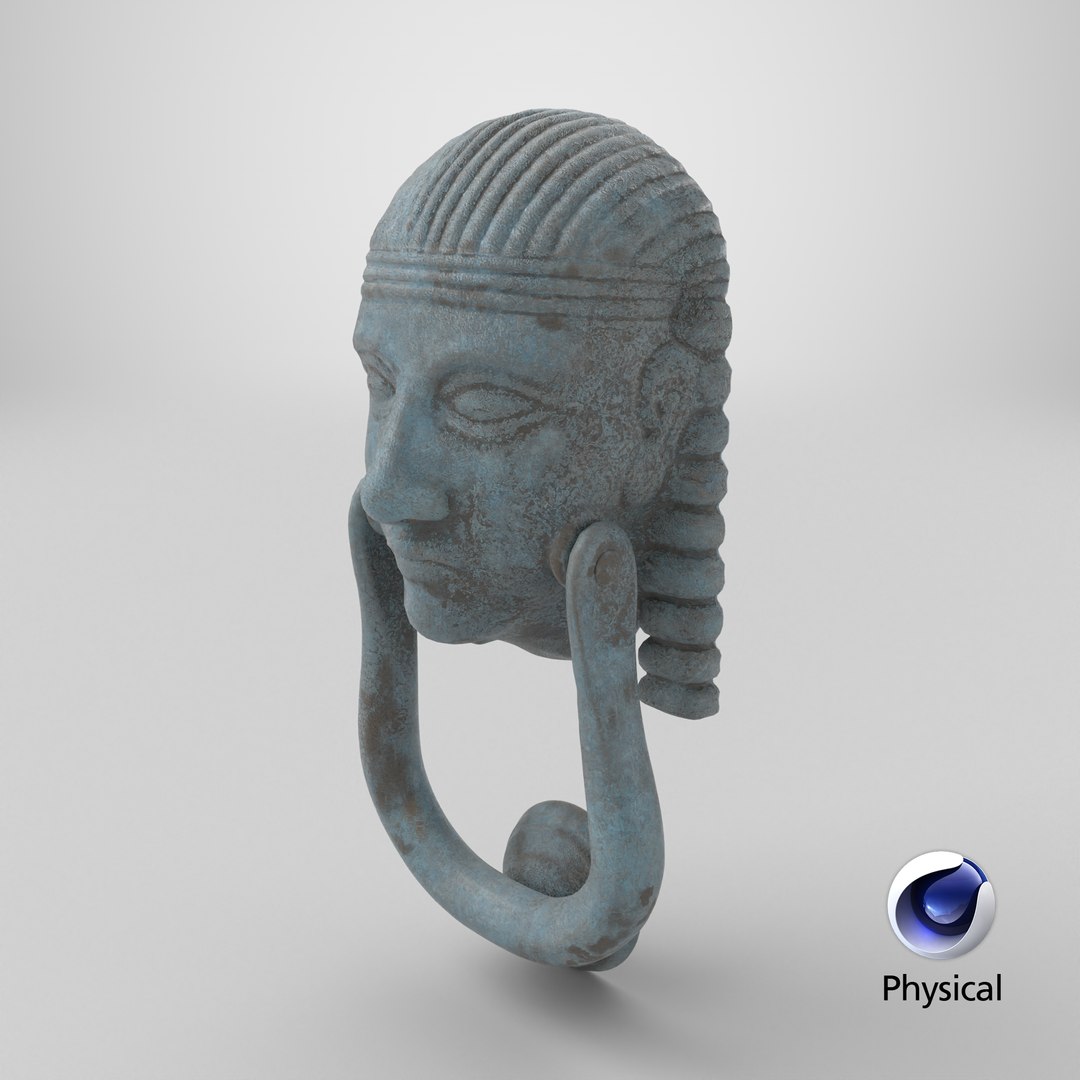 3D Egyptian Door Knocker https://p.turbosquid.com/ts-thumb/Vu/HA4jUK/Z0/stemcell_cinema_4d_physical_render/png/1707781930/1920x1080/fit_q87/6d4f0a3c92b518d99252341f3d390610f5f80658/stemcell_cinema_4d_physical_render.jpg